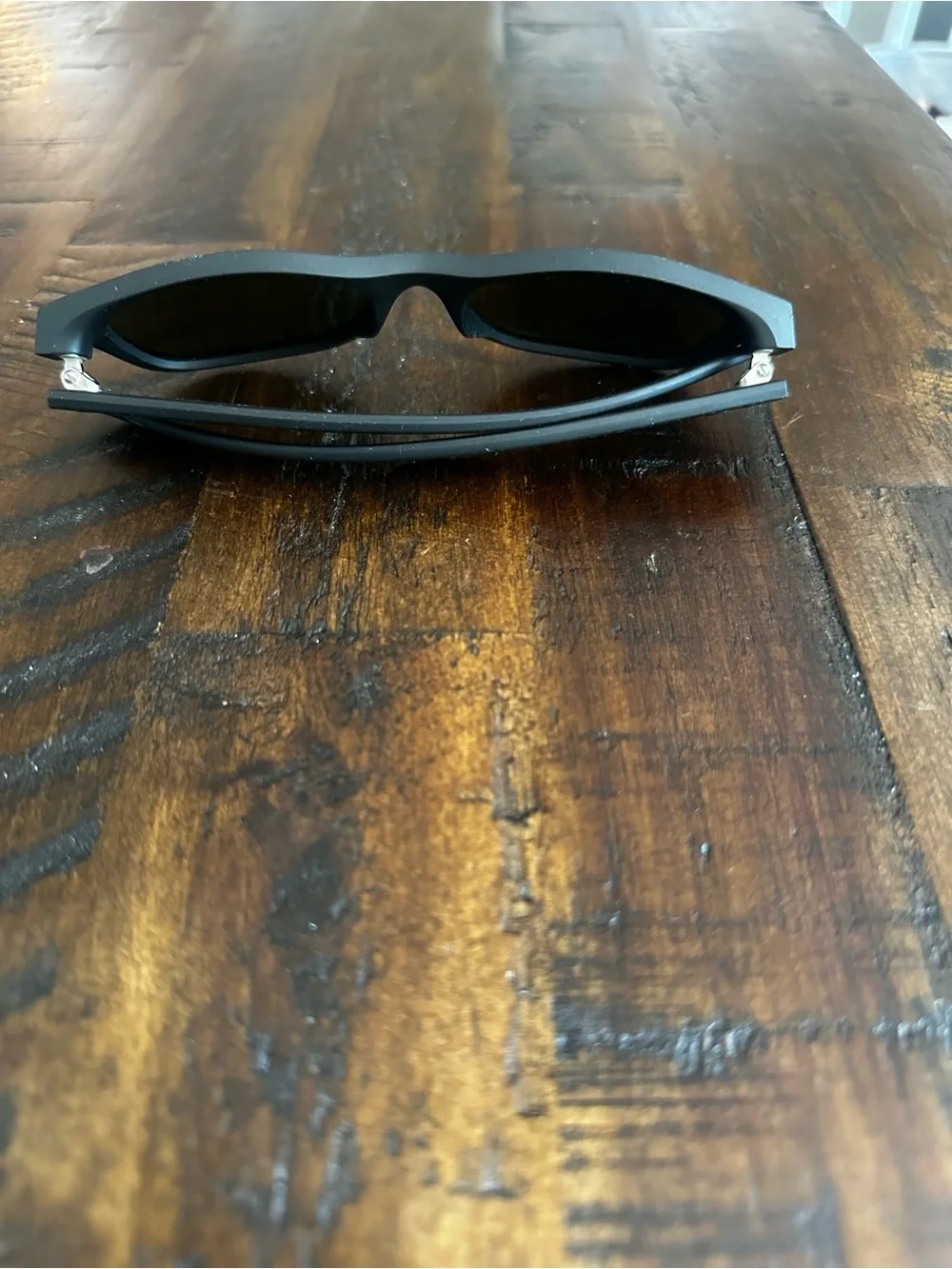 Authentic Ray-Ban New Wayfarer Black Frame Sunglasses with Blue Mirrored Lenses